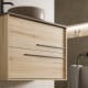 Mueble de baño con encimera de madera Aqua Viso detalle 1