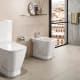 Pack inodoro + bidé compacto Look de Unisan Sanidusa ambiente 7