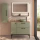 Mueble de baño con banquillo, encimera de madera Verso VisoBath principal 4