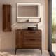 Mueble de baño con banquillo, encimera de madera Verso VisoBath principal 5