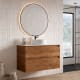 Mueble de baño con encimera Piedra Compactada blanca Artemisa de Bruntec principal 8