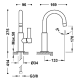 Grifo de lavabo Project Tres croquis 4