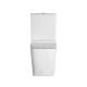 Inodoro compacto Rimless Square de Bruntec detalle 4