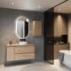 Mueble de baño con encimera de madera Vilma Bruntec principal 1