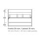 Mueble de baño Landes Coycama croquis 7