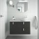 Mueble de baño con encimera solid surface Uniiq Salgar principal 0