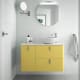 Mueble de baño con encimera solid surface Uniiq Salgar principal 3