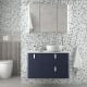 Mueble de baño con encimera solid surface Uniiq Salgar principal 14