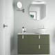 Mueble de baño con encimera solid surface Uniiq Salgar principal 12