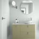 Mueble de baño con encimera solid surface Uniiq Salgar principal 11