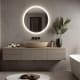 Espejo de baño con luz LED Moon Bruntec ambiente 2