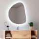 Espejo de baño con luz LED Stone Bruntec ambiente 2