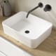 Mueble de baño con encimera de madera Hidrofuga roble costa Box Viso detalle 1