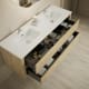 Conjunto de mueble de baño de madera maciza Laponia Bruntec detalle 2