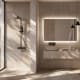 Espejo de baño con luz LED Suecia Ledimex ambiente 9