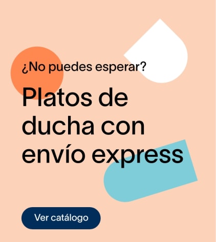 Plato de ducha entrega express