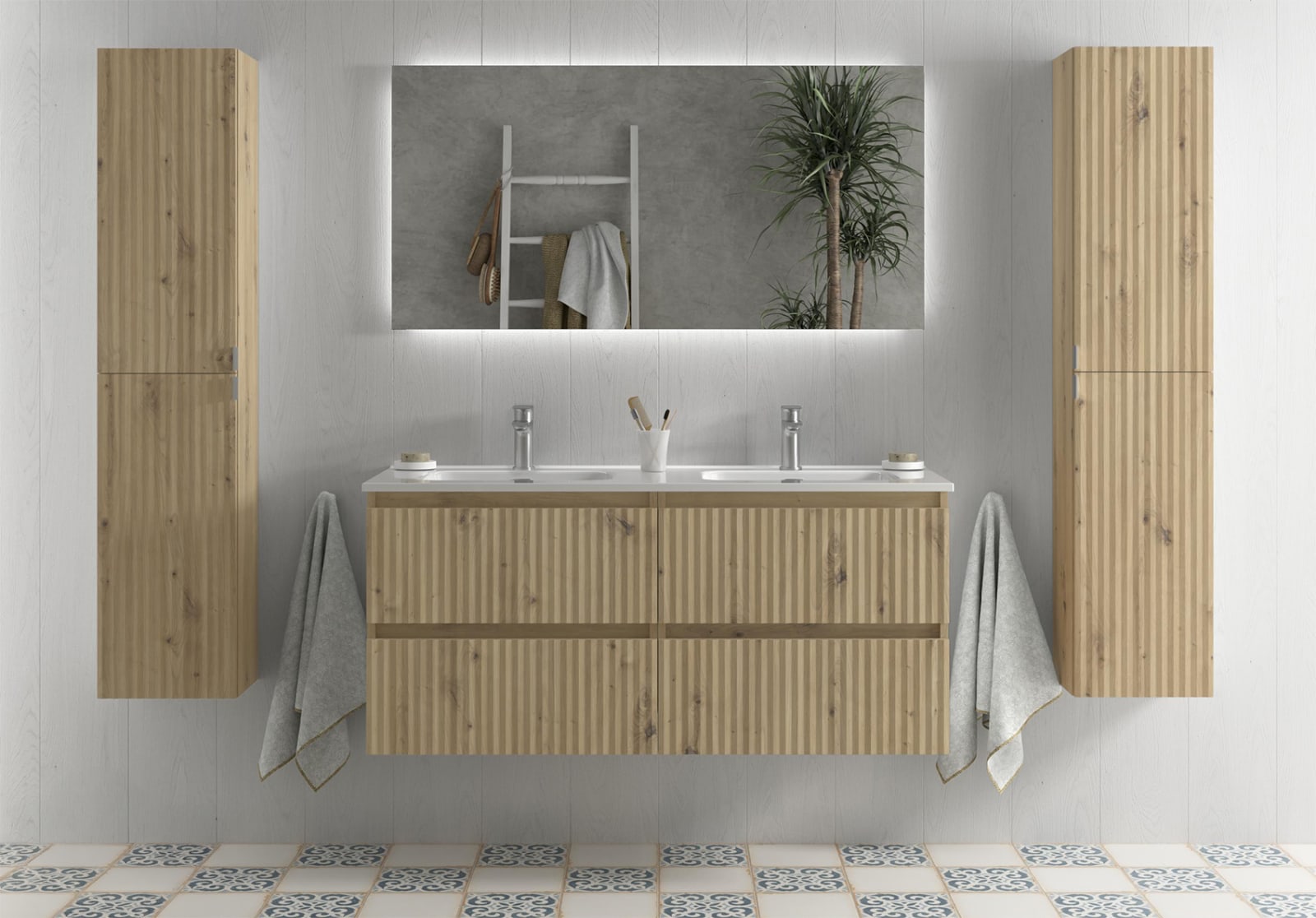 Conjunto mueble de baño Kira Salgar principal 0