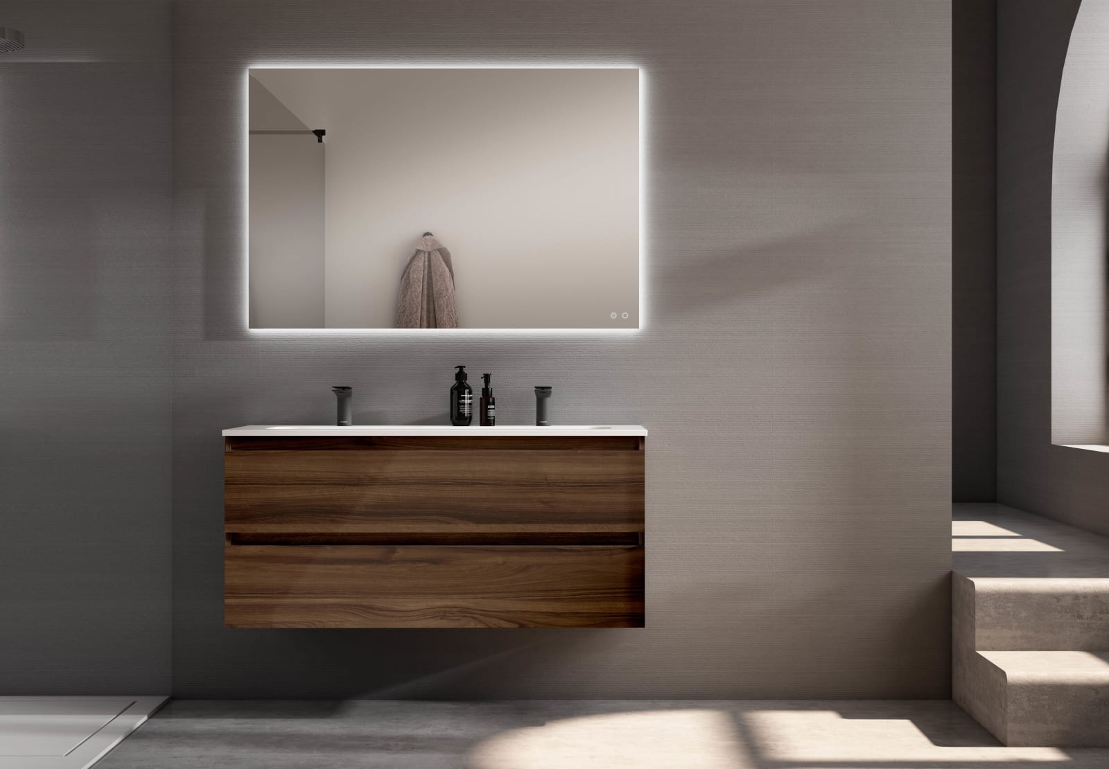 Conjunto mueble de baño Box Viso principal 0