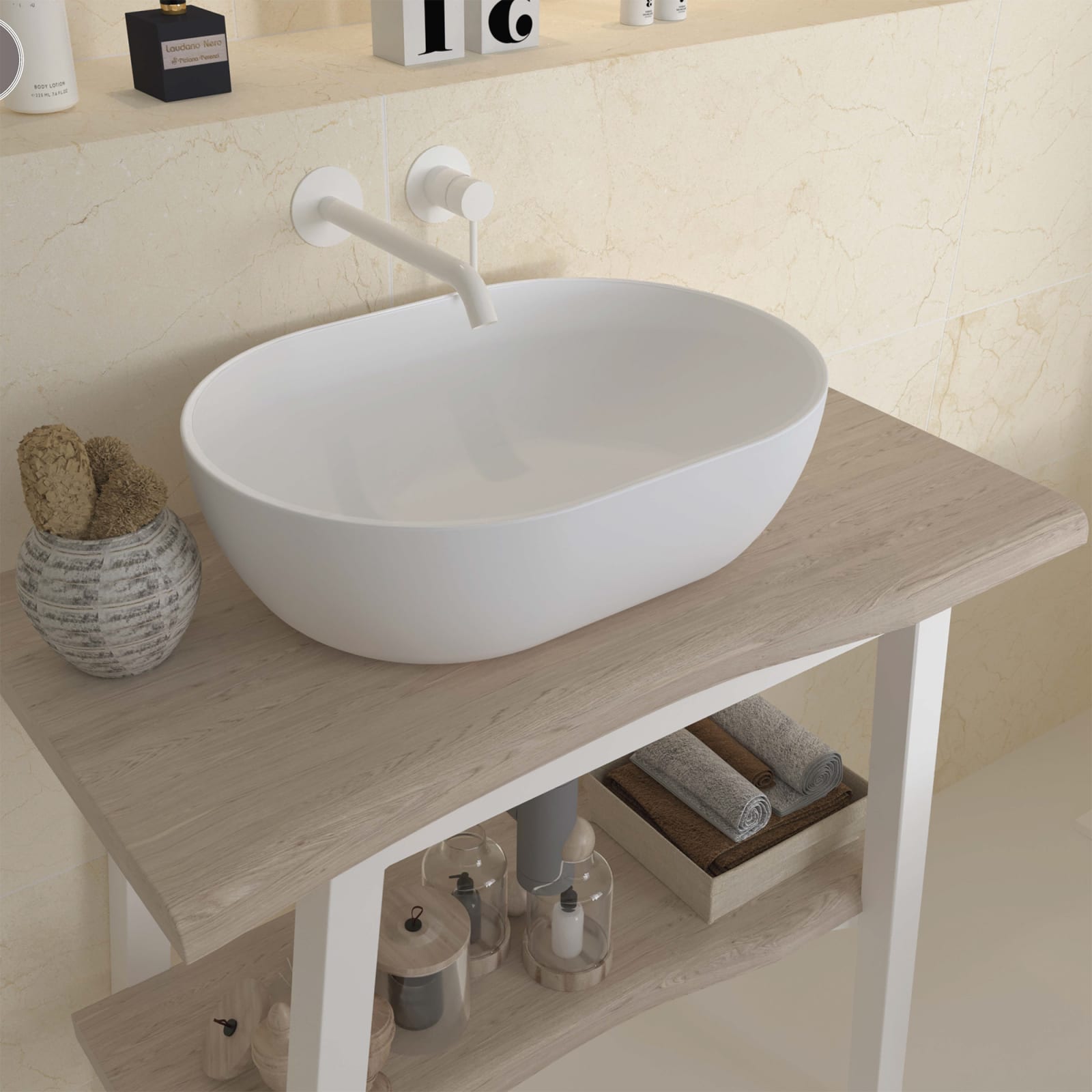 Lavabo sobre encimera Mónaco Art and Bath principal 0