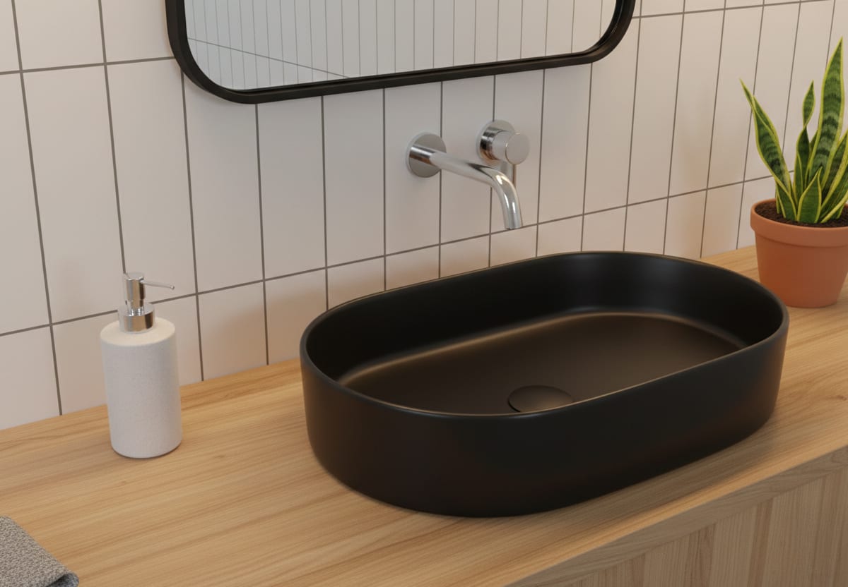 Lavabo sobre encimera Verona mate Bruntec principal 0