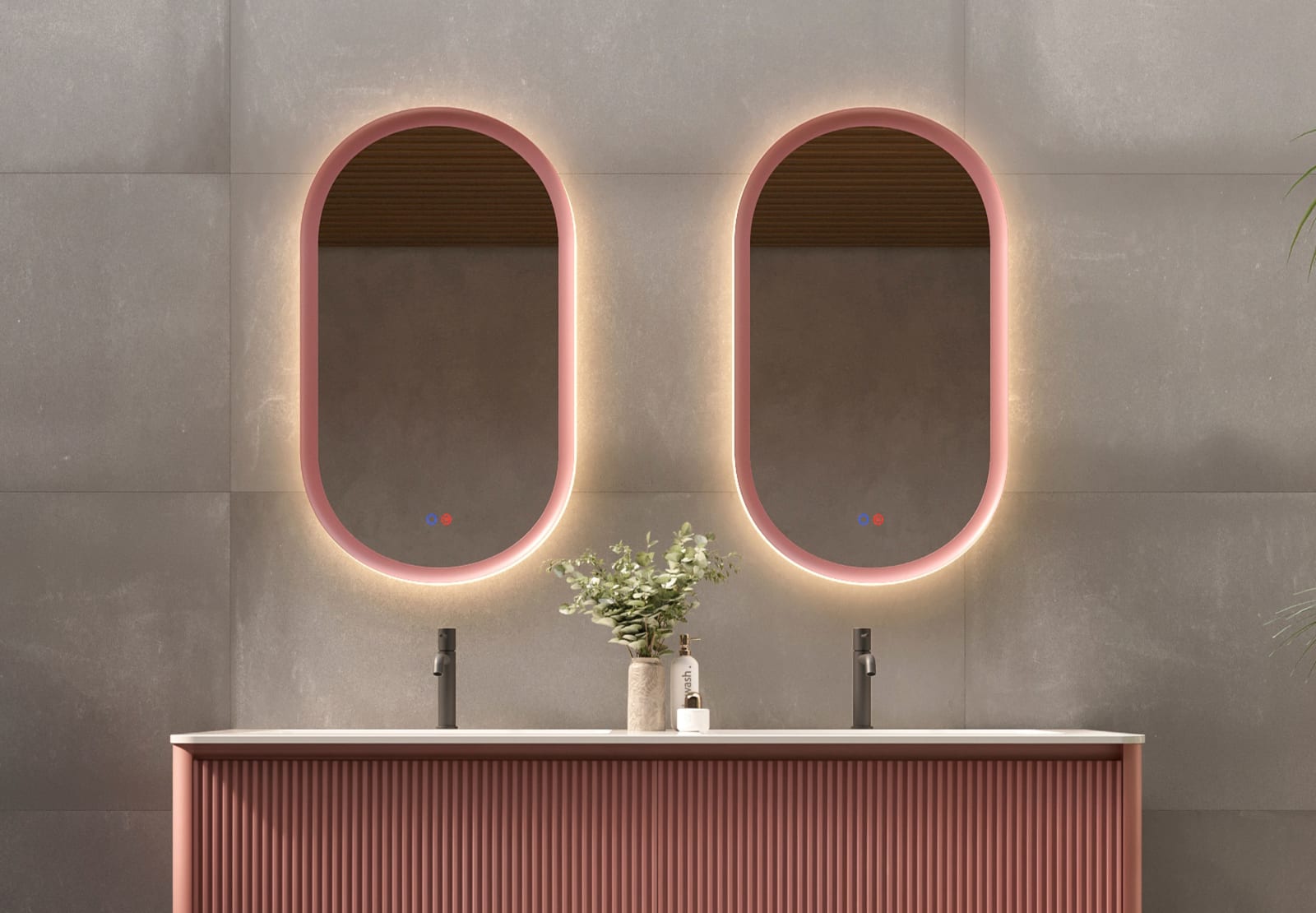 Espejo de baño con luz LED Milano Ledimex principal 0