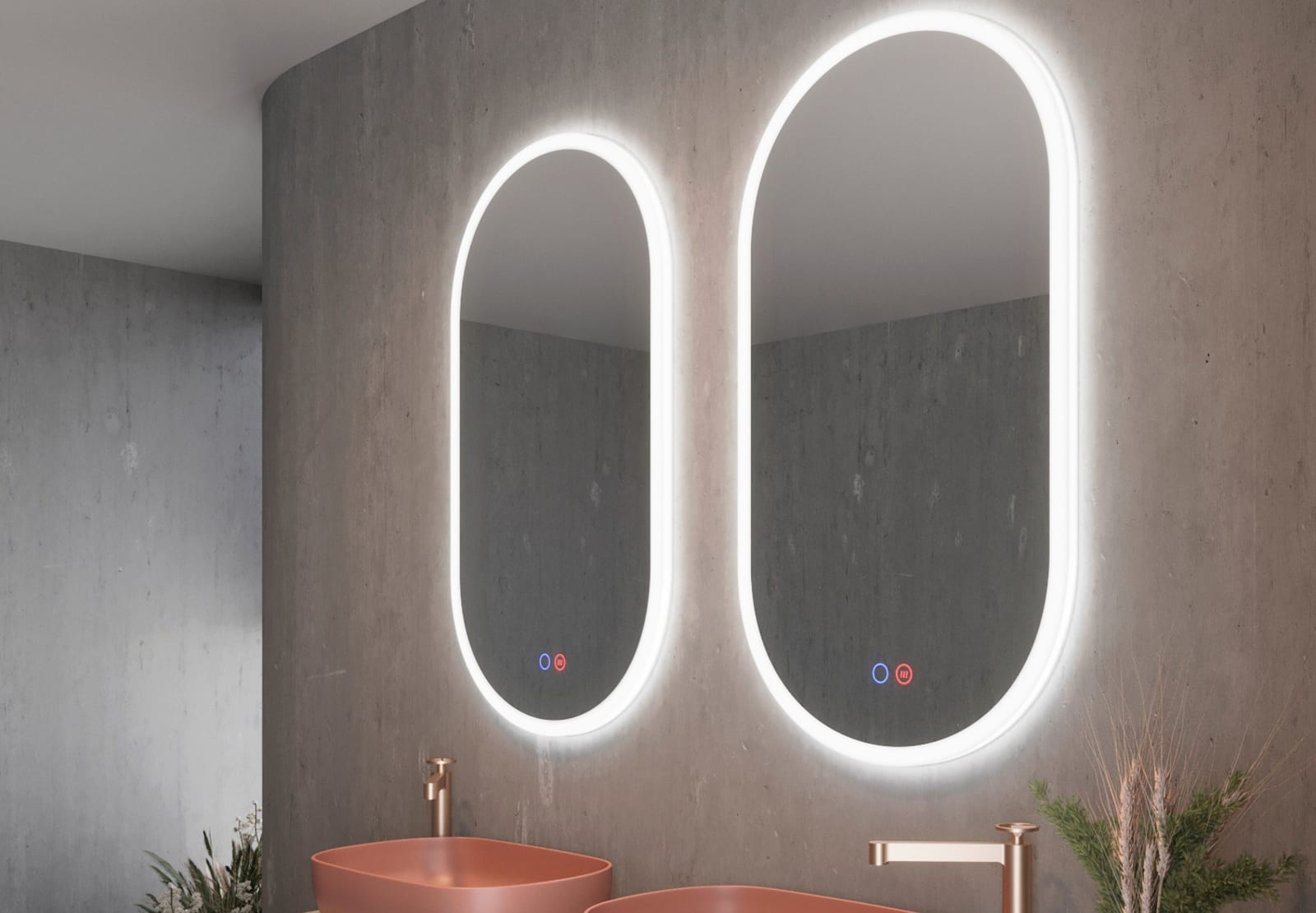 Espejo de baño con luz LED Canadá Ledimex principal 0