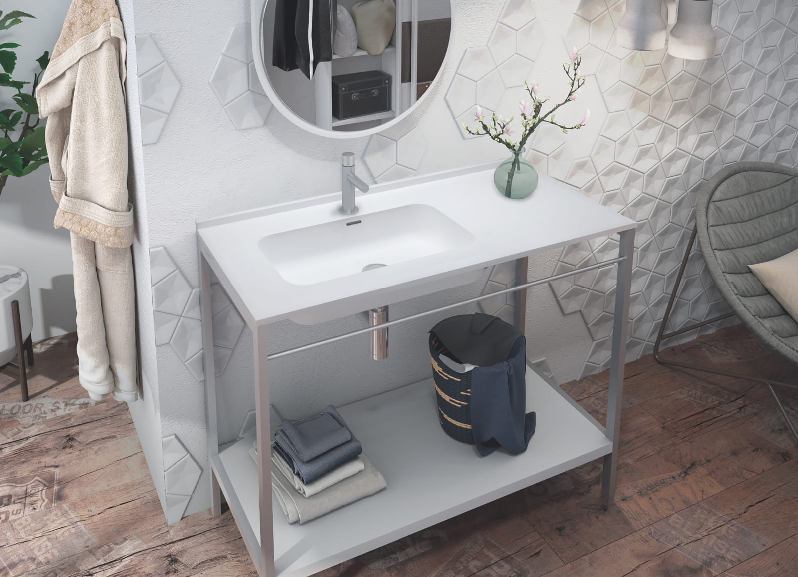 Lavabo encastrado Etna Art and Bath principal 0
