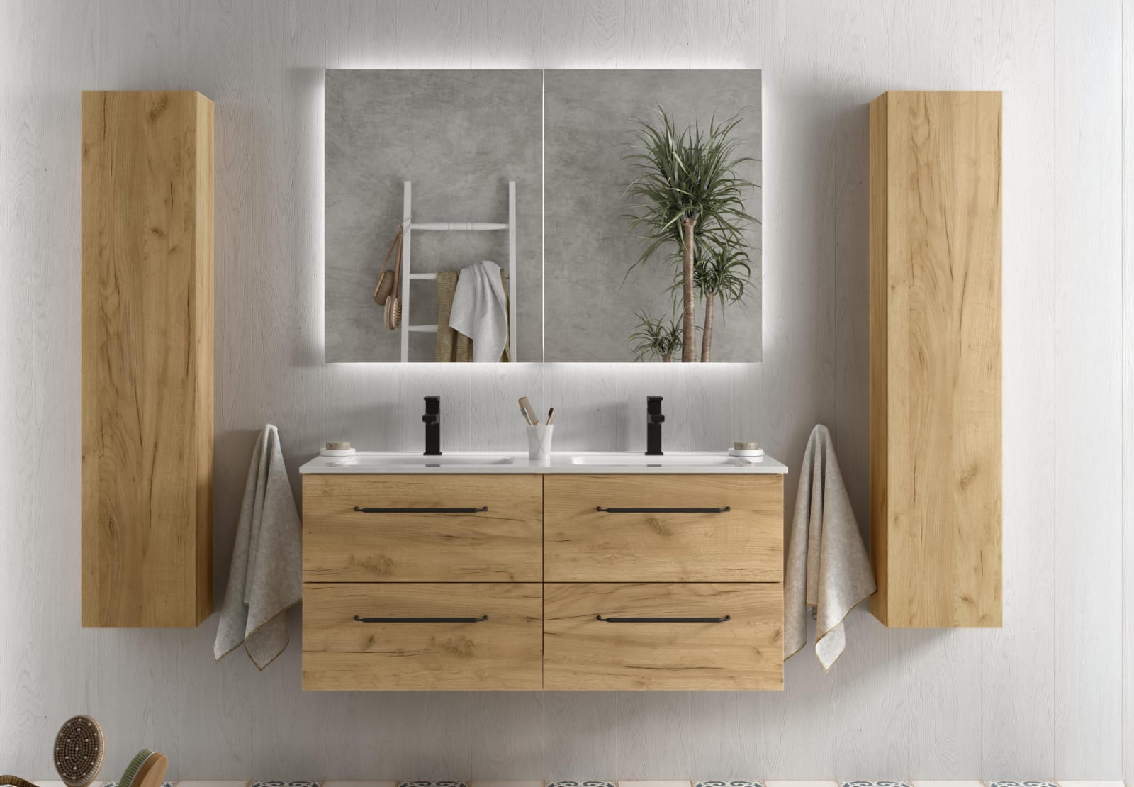 Conjunto mueble de baño Morai Salgar principal 0