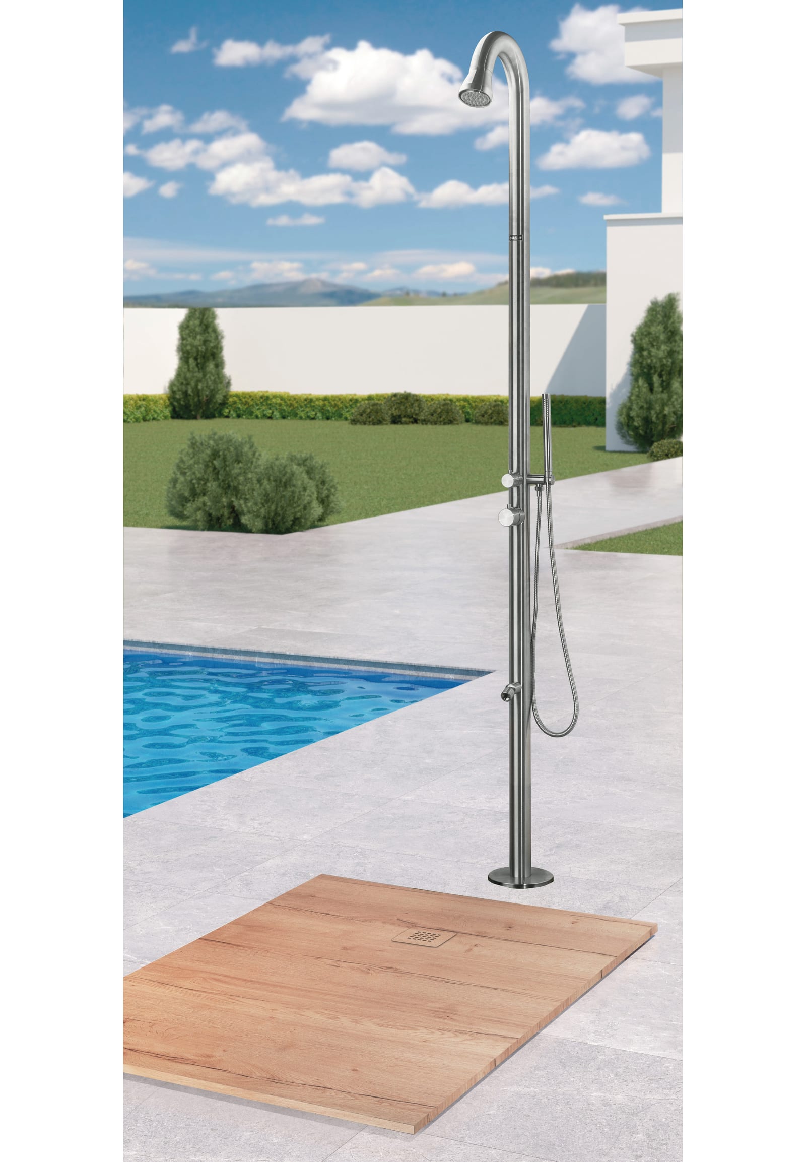 Columna de ducha exterior Escala Oasis principal 0