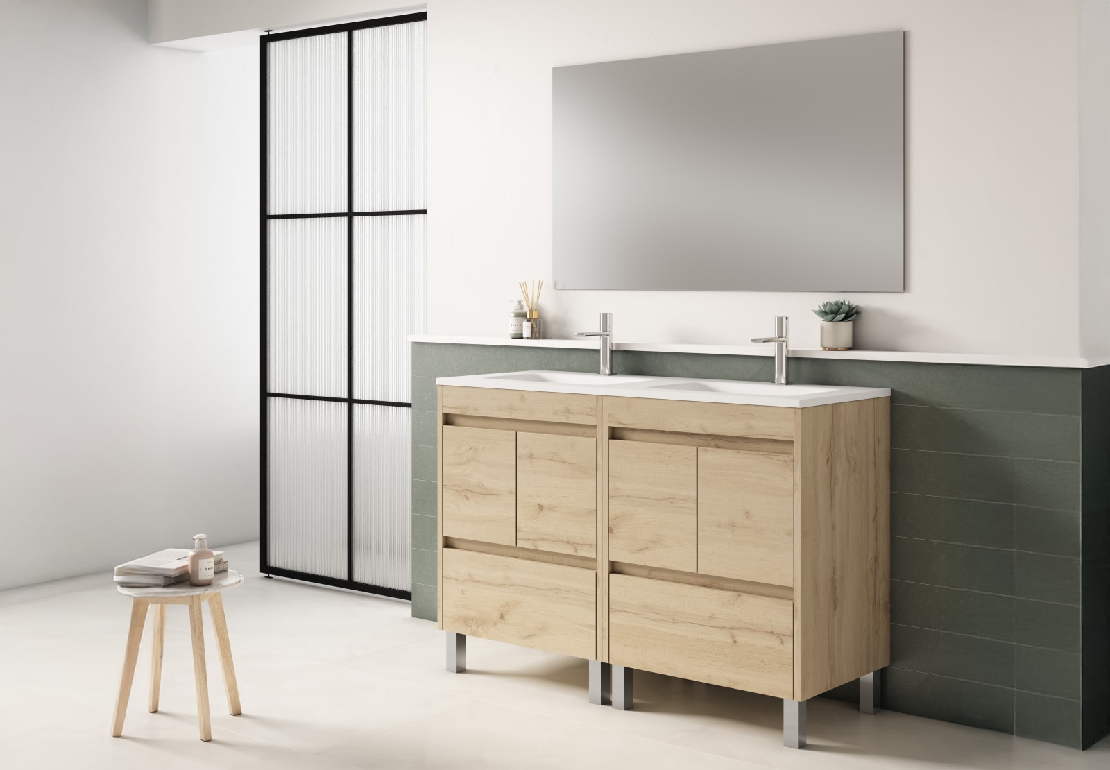 Conjunto mueble de baño Tivoli Bruntec principal 0