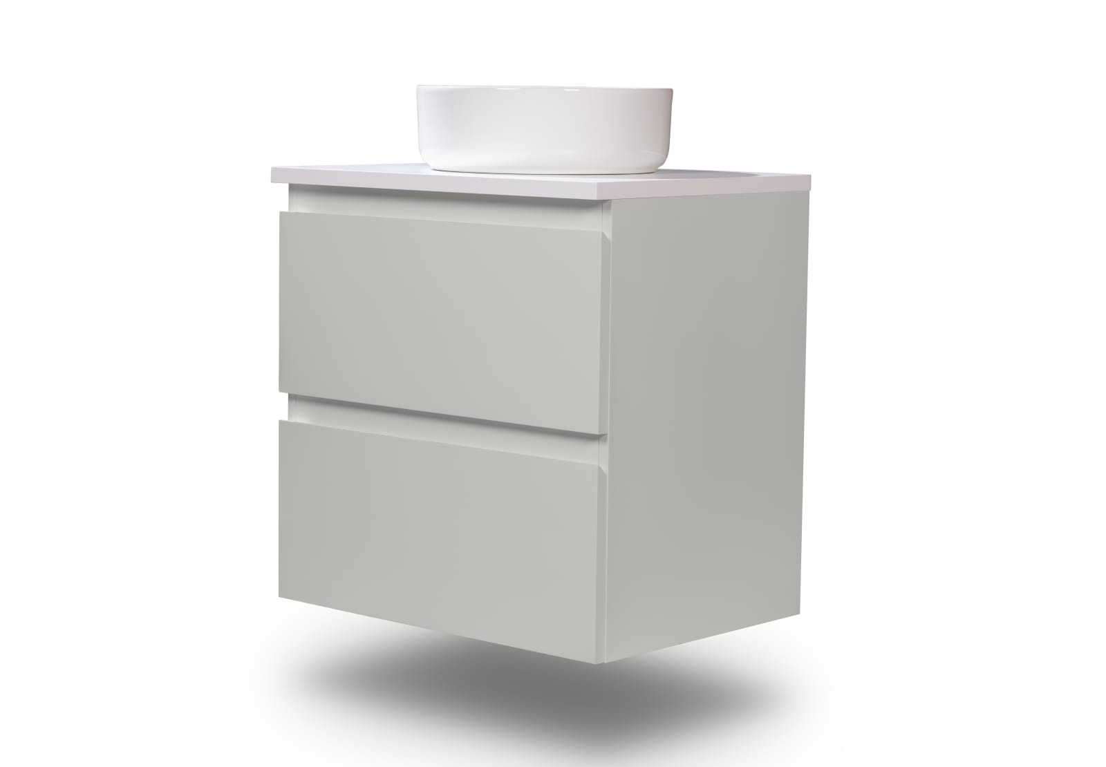 Mueble de baño pequeño Nivo Bruntec 2 cajones suspendido principal 0