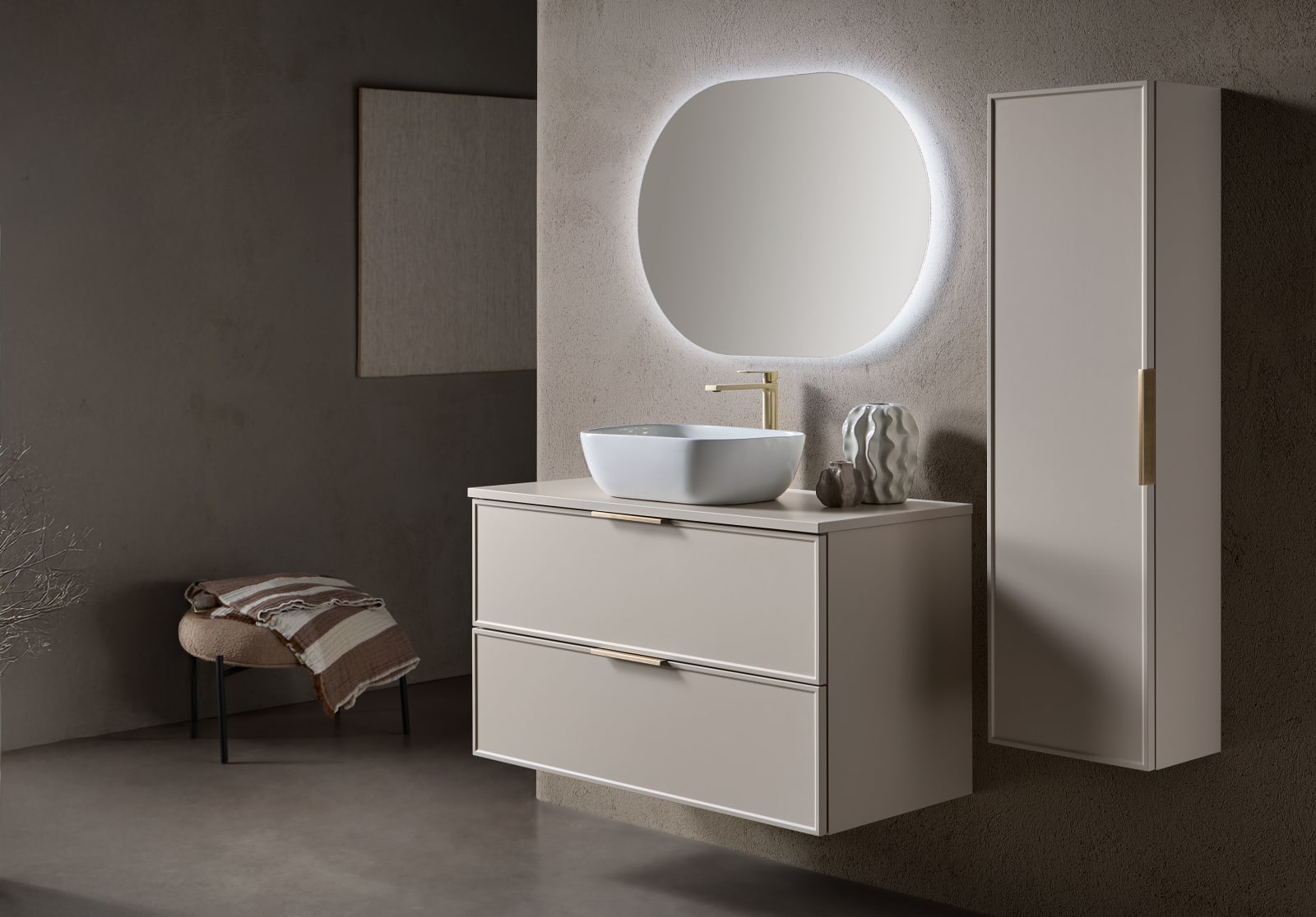 Conjunto mueble de baño Kubik Sanchis principal 0