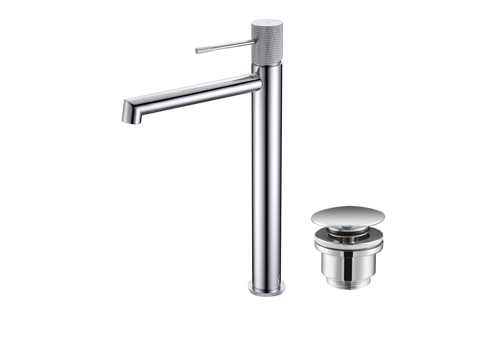 Pack Grifo de lavabo caño alto Line Imex + Válvula click-clack principal 0