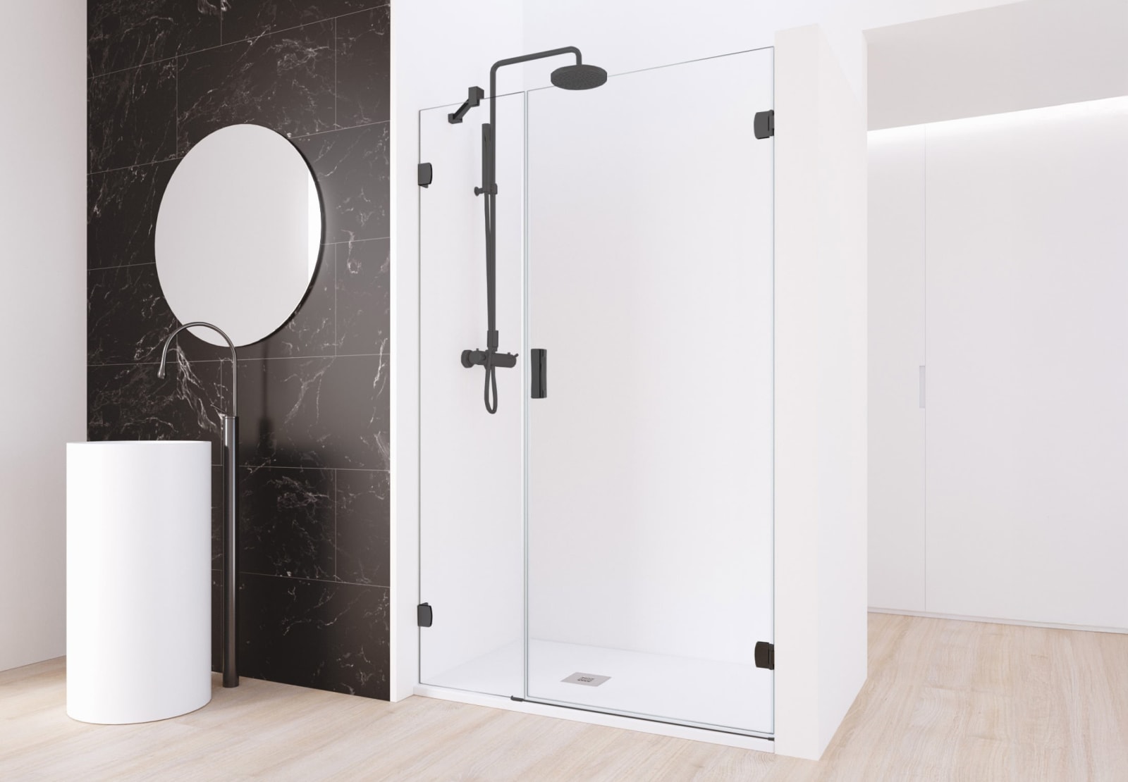 Mampara de ducha Newglass (NG-205) Profiltek principal 0