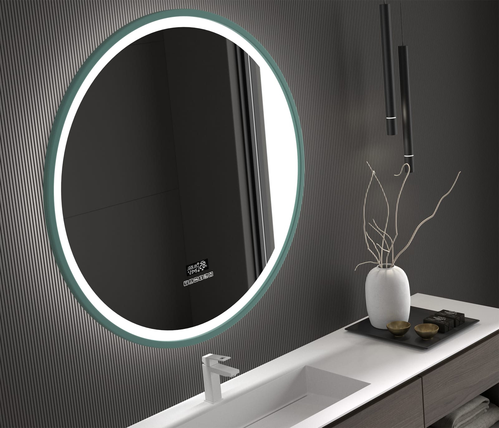 Espejo de baño con luz LED Maldivas Eurobath principal 0