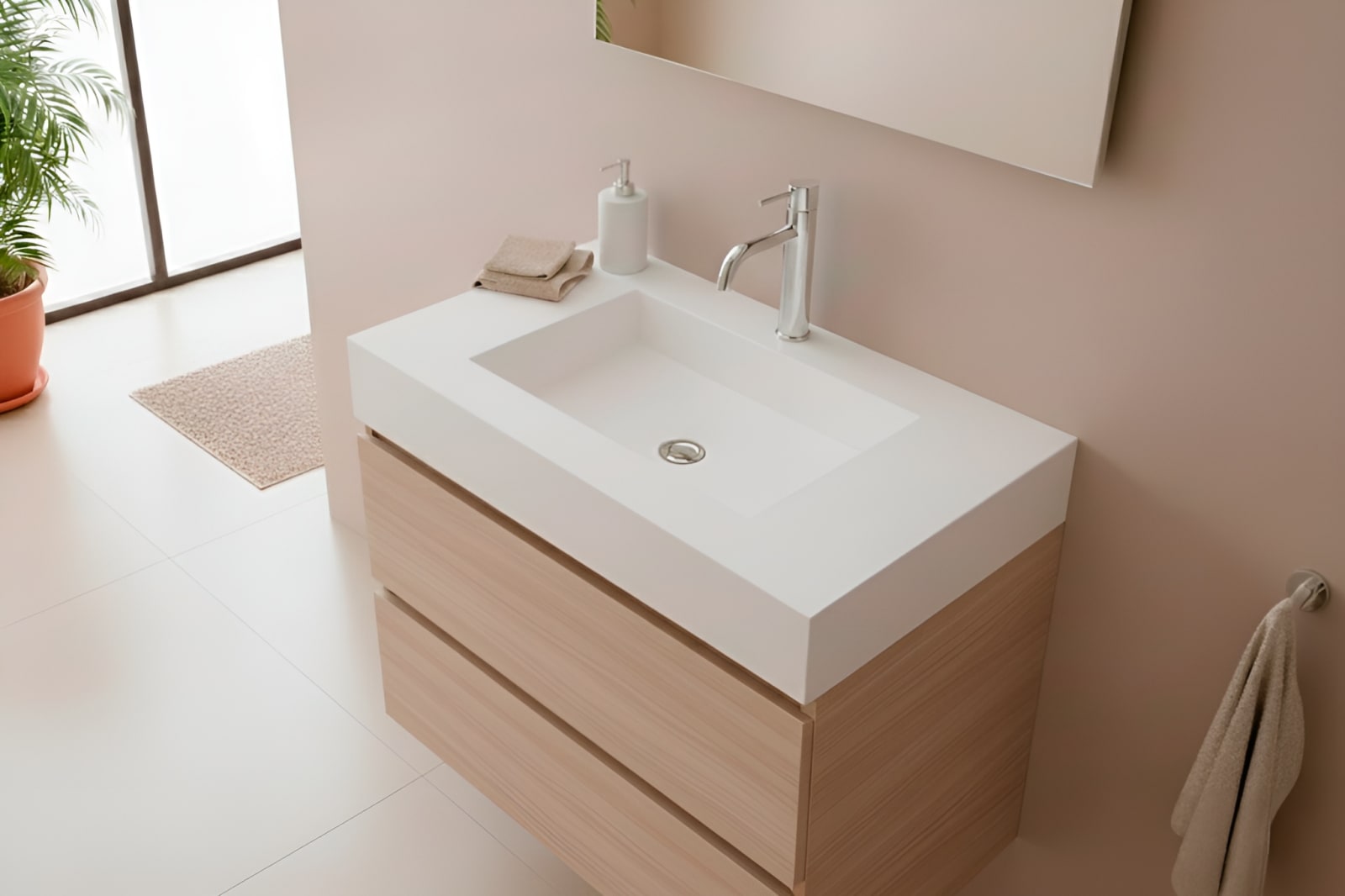 Lavabo sobre encimera Amy Bruntec principal 0