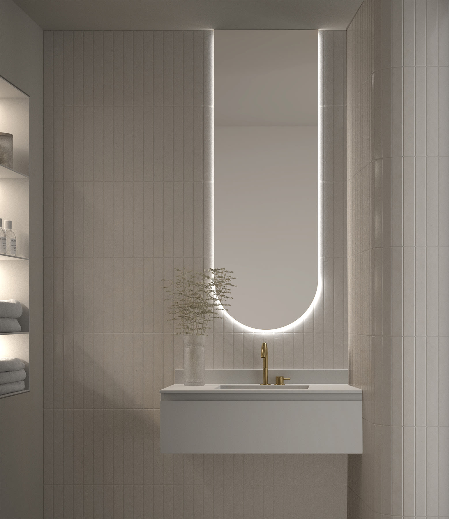 Espejo de baño con luz LED Mauricio de Eurobath principal 0