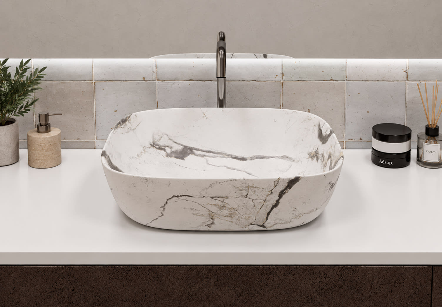 Lavabo sobre encimera Orta Art and Bath principal 0