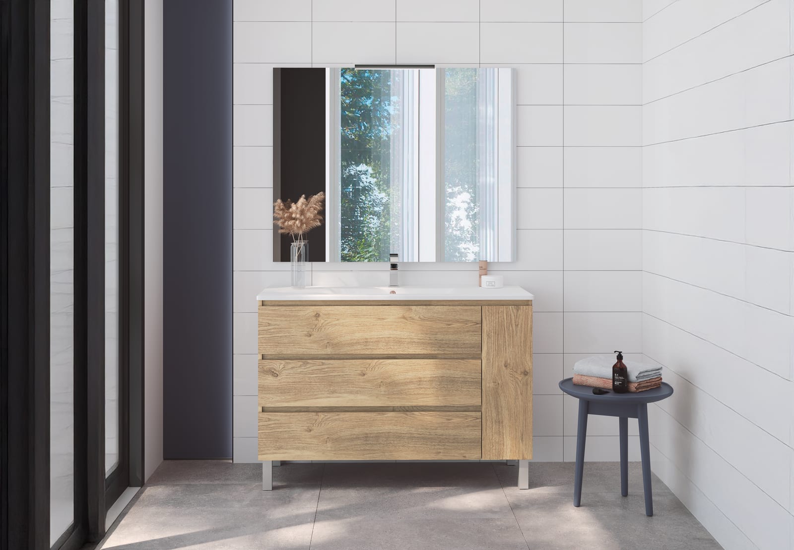 Conjunto mueble de baño Kloe Campoaras principal 0