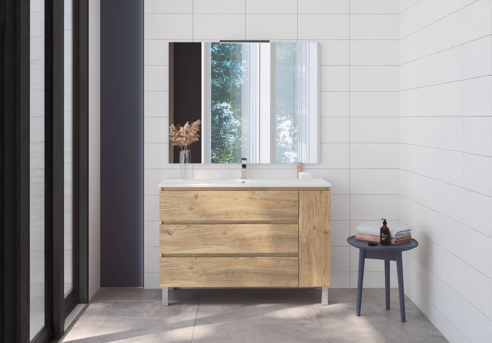 Conjunto mueble de baño Kloe Campoaras principal 0