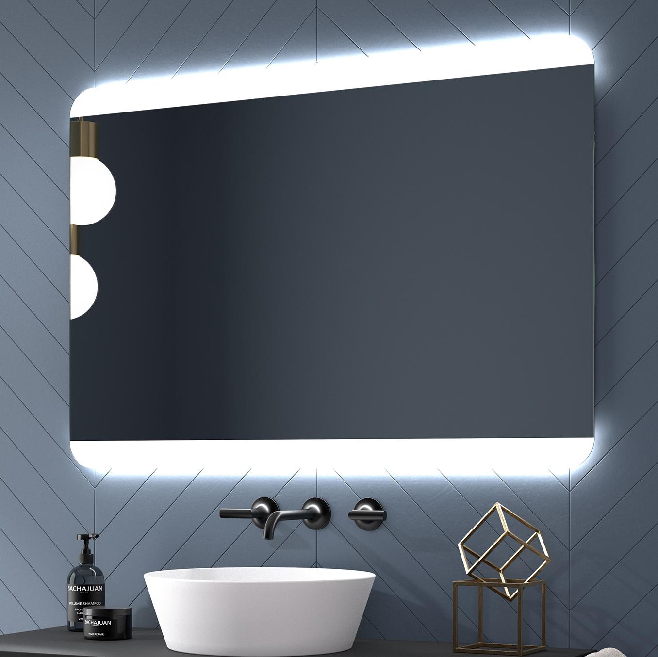 Espejo de baño con luz LED Bora Eurobath principal 0