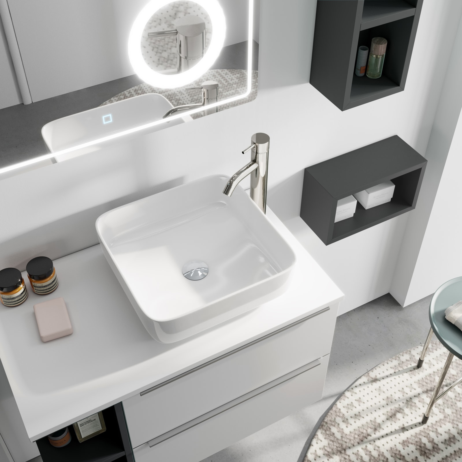 Lavabo sobre encimera Sei Bruntec principal 0