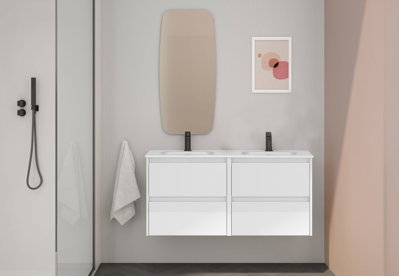Conjunto mueble de baño Sansa Royo principal 0