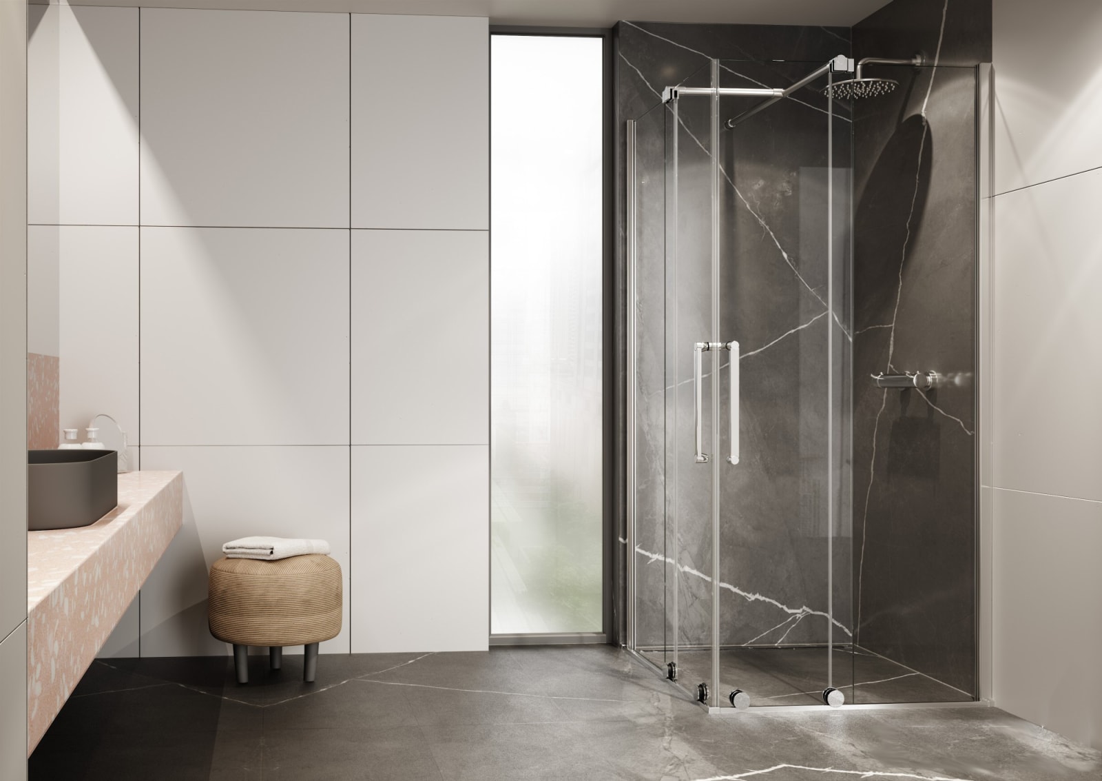Mampara de ducha Vanity (VY-220) Profiltek principal 0