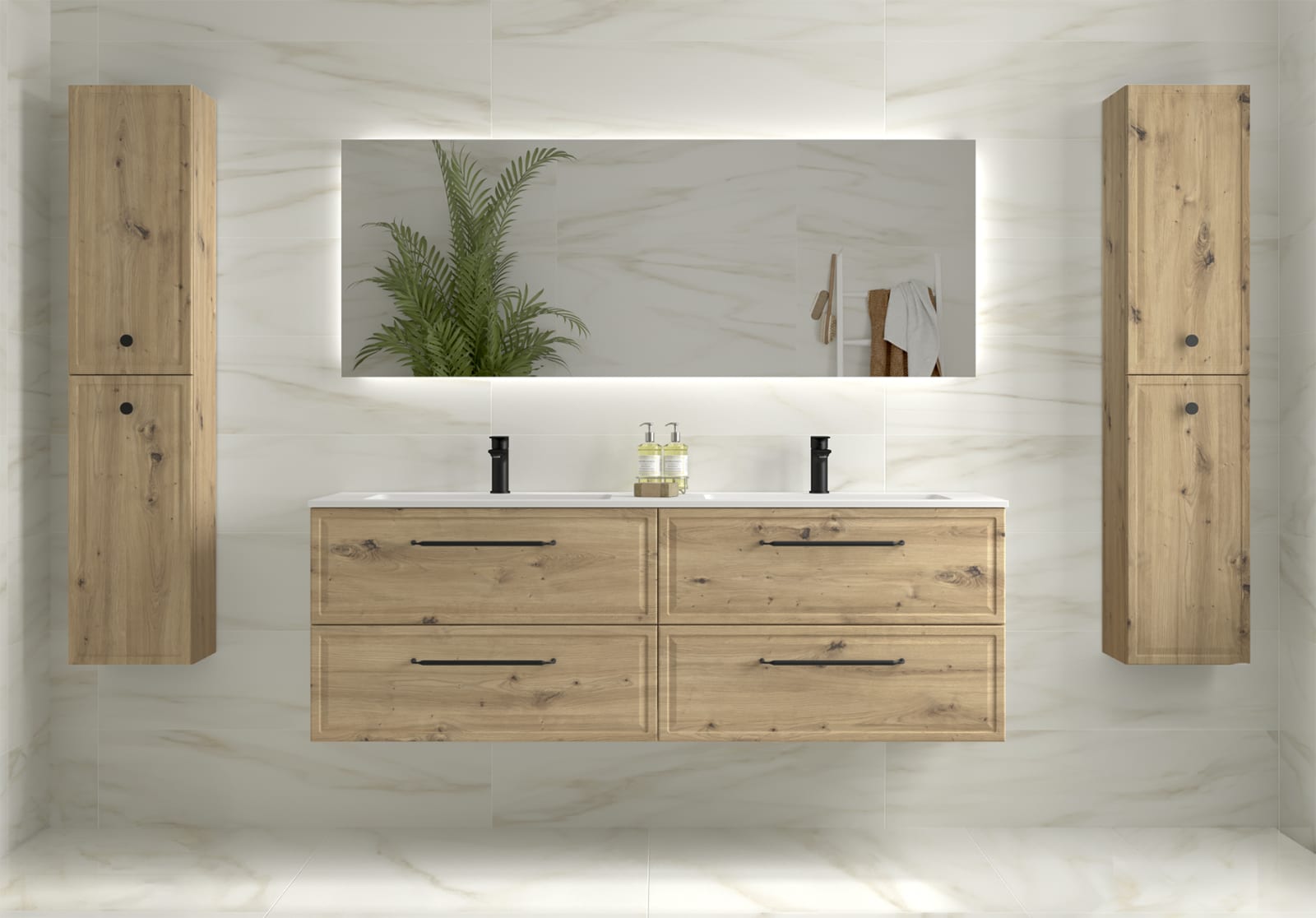 Conjunto mueble de baño Runa Salgar principal 0