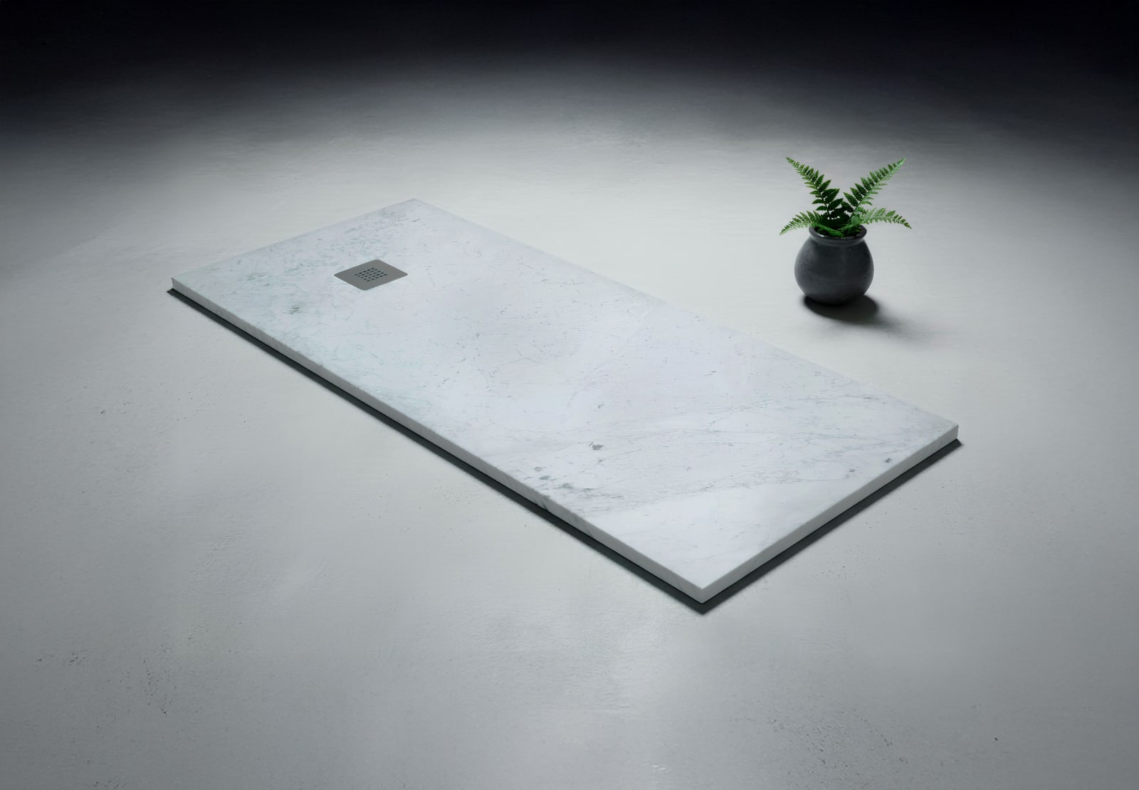 Plato de ducha Mármol Natural Carrara Bruntec principal 0