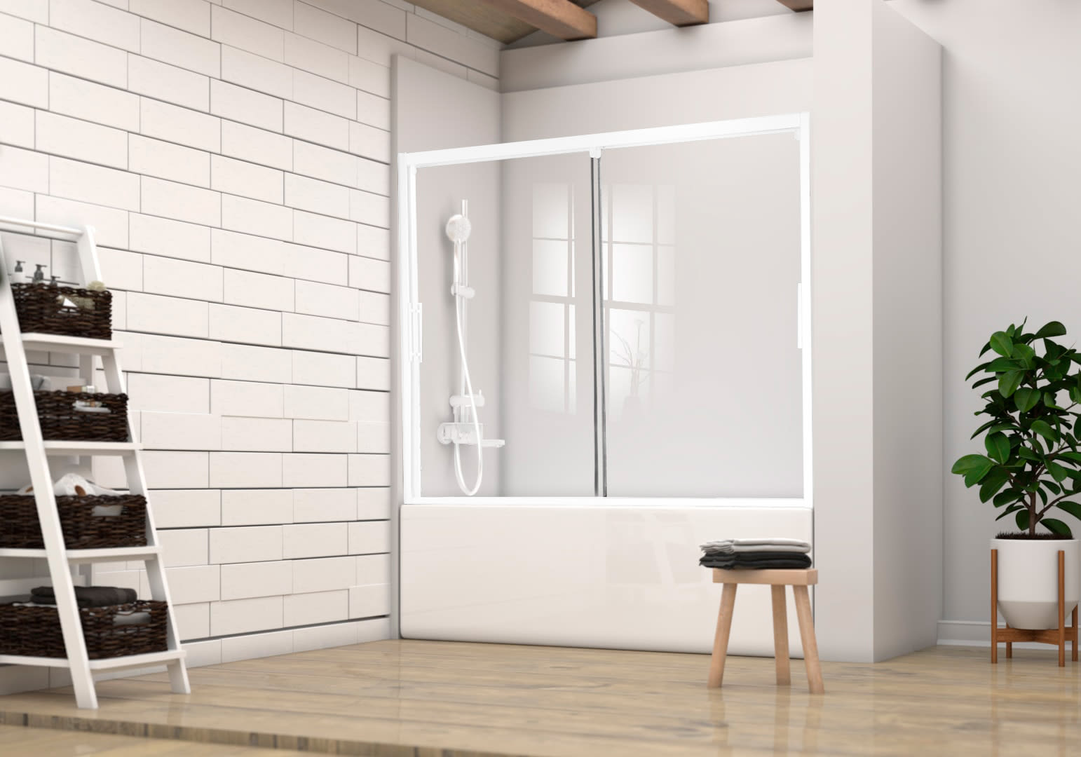 Mampara de bañera Lagos Bruntec principal 0