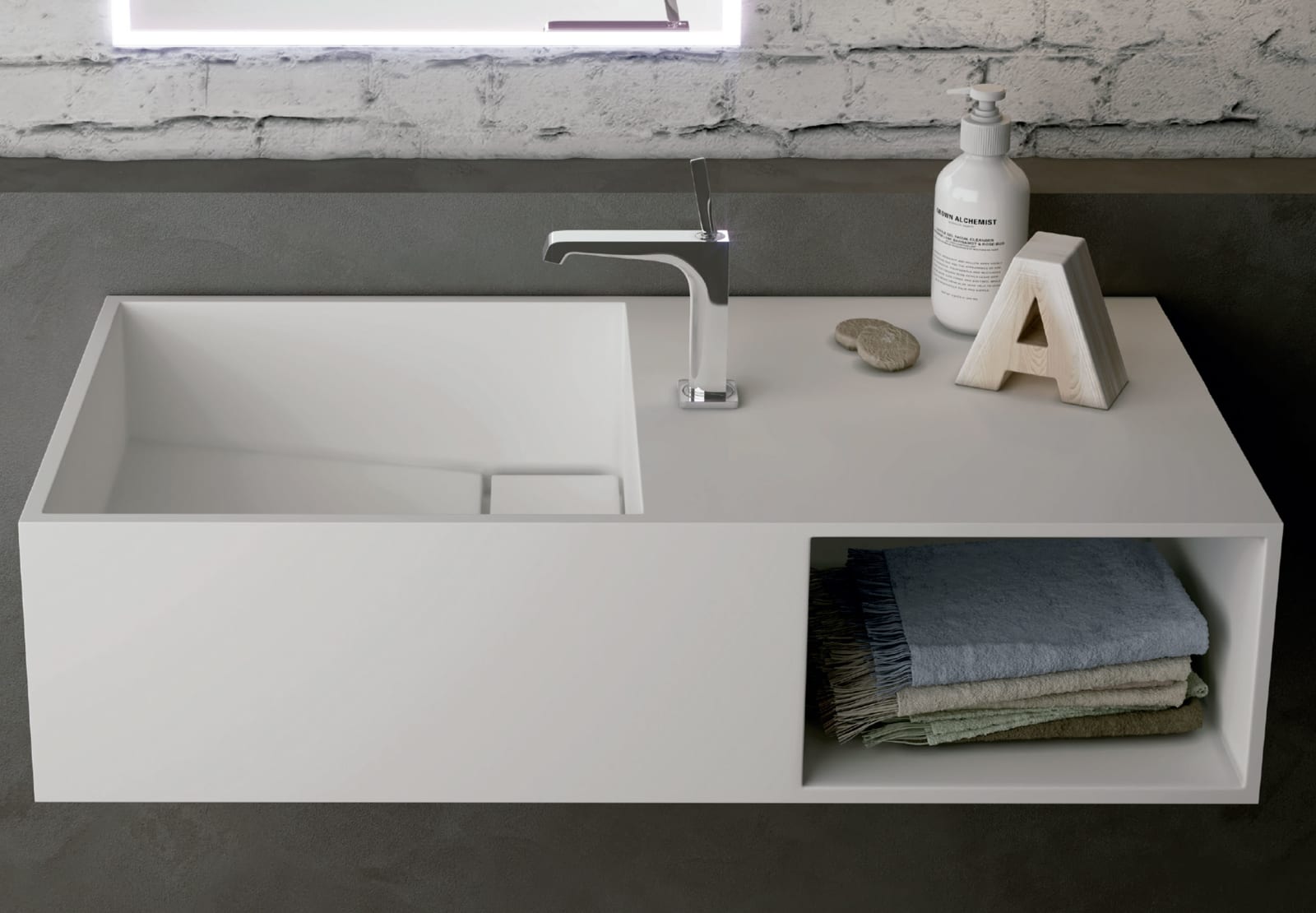 Lavabo de baño suspendido Soul de Art and Bath principal 0