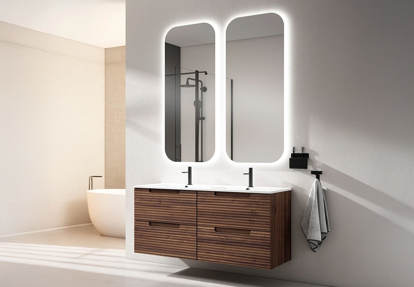 Conjunto mueble de baño Kyoto japandi Viso principal 0