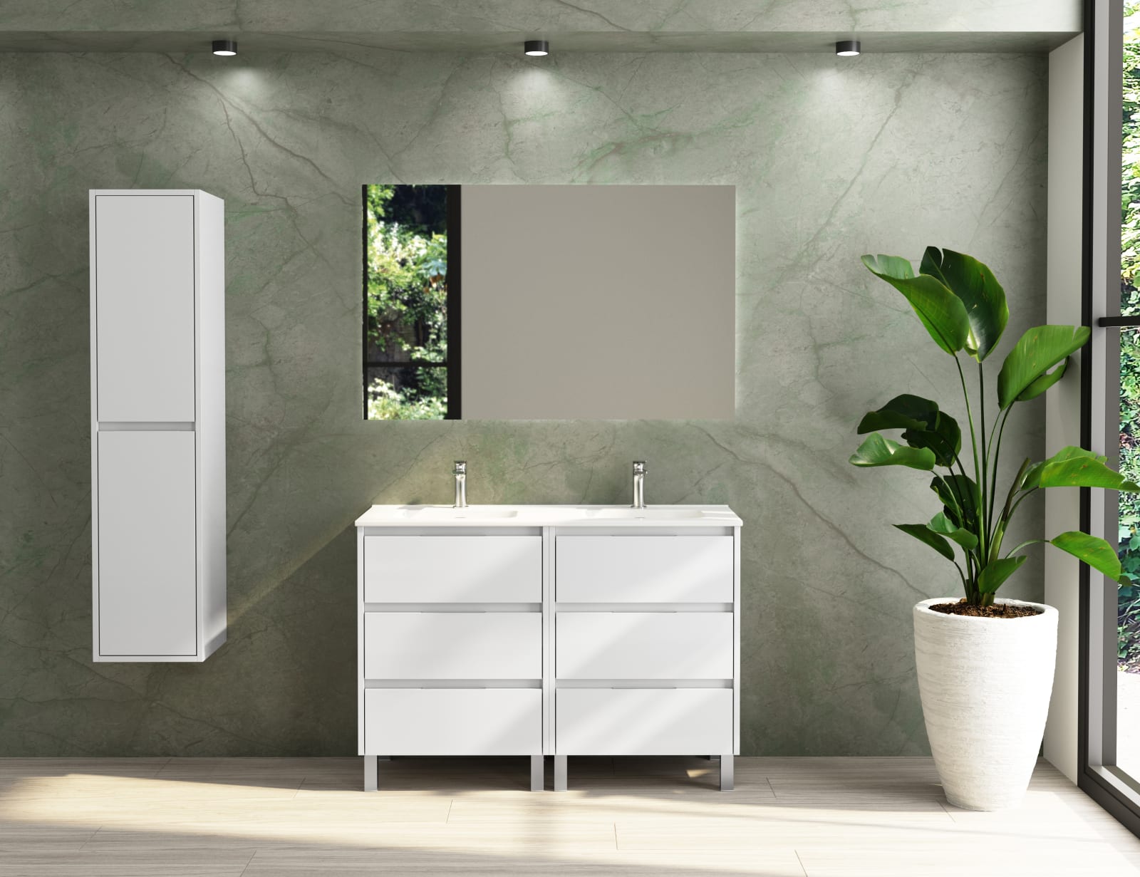 Conjunto mueble de baño Boston Bruntec principal 0